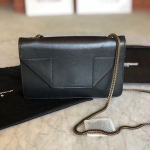 Saint Laurent Paris Betty Chain mini envelope bag